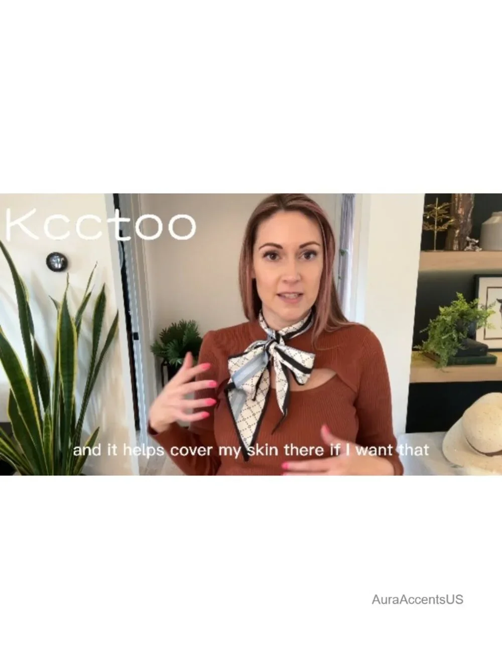 Satin Silk Feel Square Head Scarf Neck Scarf for Bag Decor
